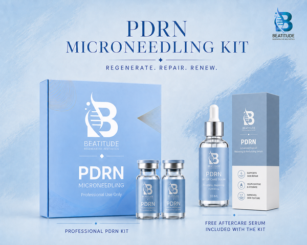 Beatitude PDRN Microneedling Professional Kit with Free After Care Serum – 30 ml