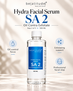 Beatitude Hydra Facial Serum Combo | AS1 + SA2 + AO3 | Professional 3-Step Hydra Facial Solutions | 3 × 500 ML