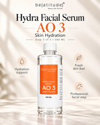 Beatitude Hydra Facial Serum Combo | AS1 + SA2 + AO3 | Professional 3-Step Hydra Facial Solutions | 3 × 500 ML