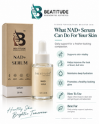 Beatitude NAD+ Serum – Recharge, Repair & Renew | 30 ML