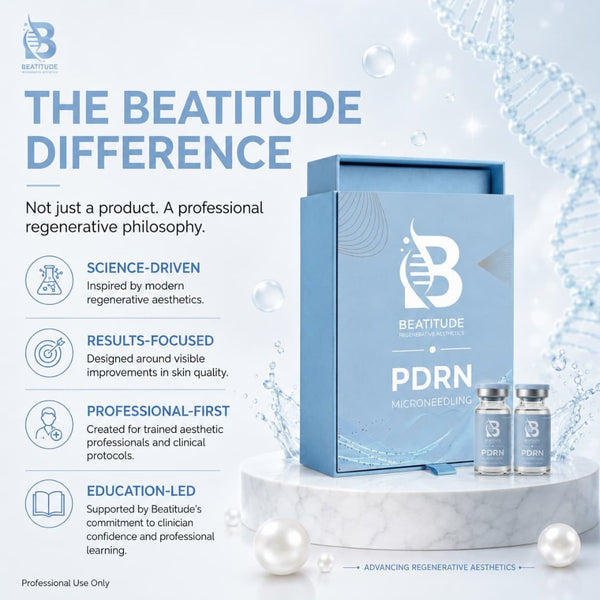 Beatitude PDRN Microneedling Professional Kit - 5ml serum and 2gm powder