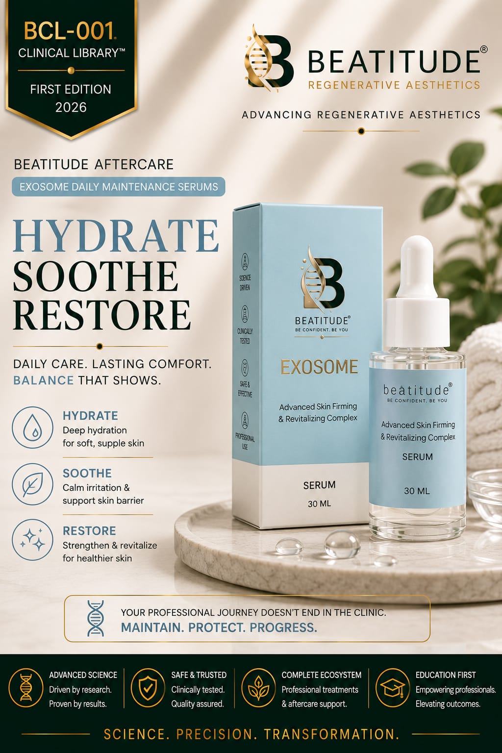 Beatitude Advanced Skin Firming & Revitalizing Exosome Serum – 30 ml Secondary image